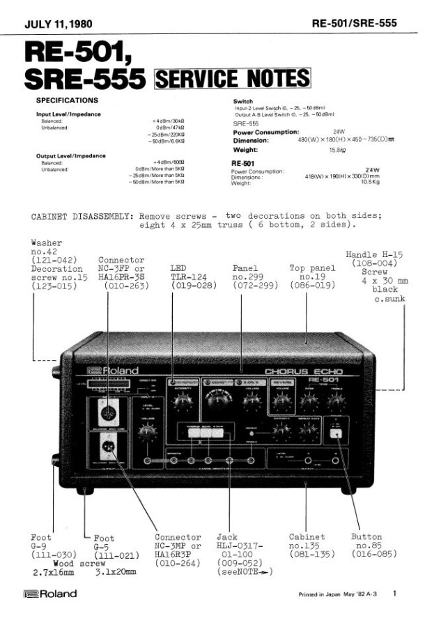 RE-501, SRE-555